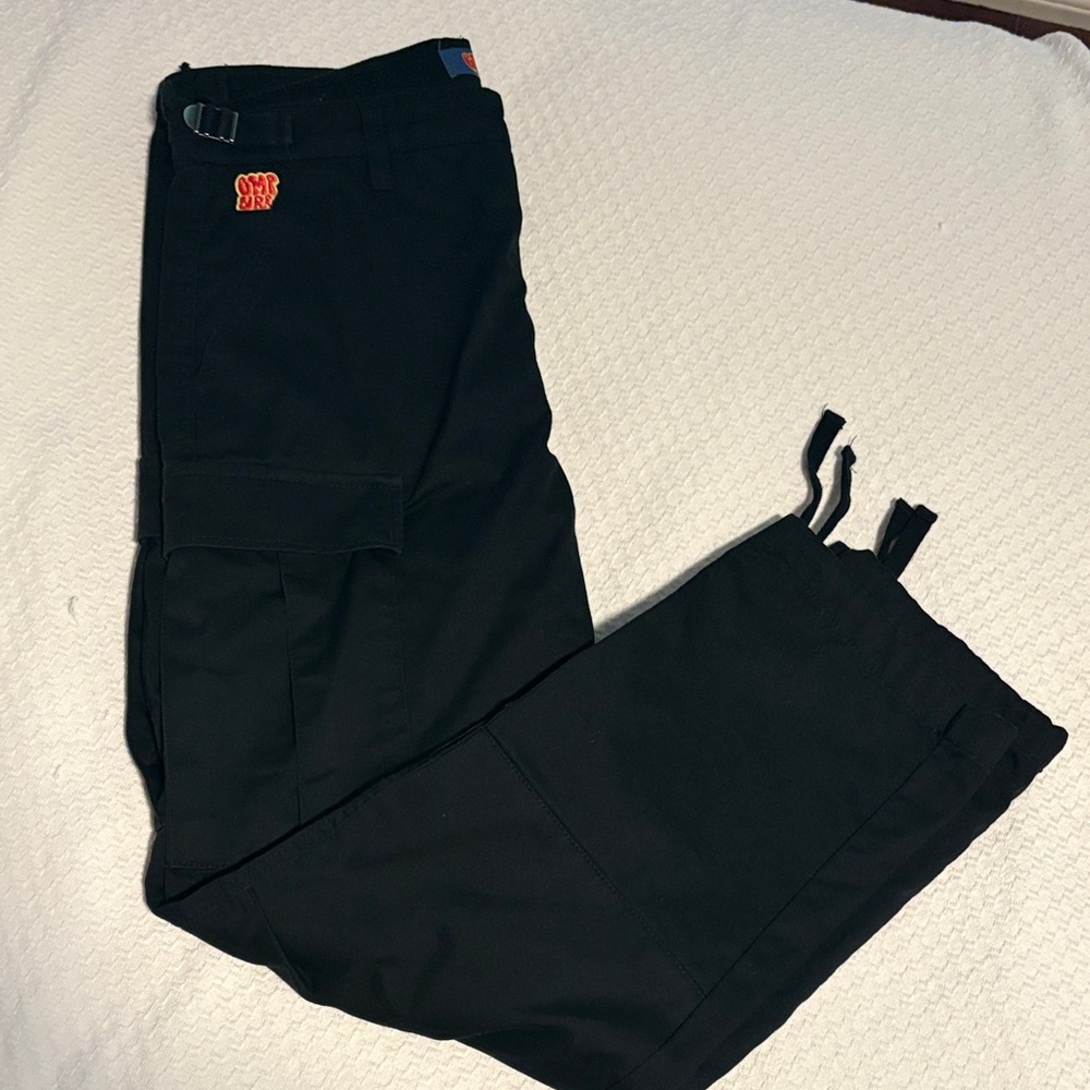 Empyre Black Chinos with Red Details